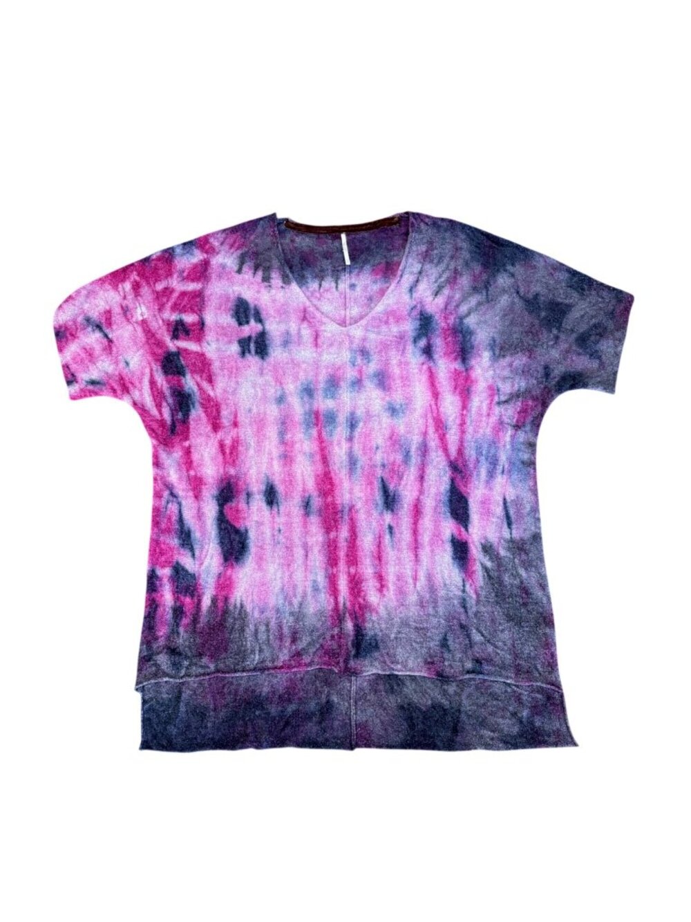 Free People Crushed Galaxy Tie Dye Tunic Size Small